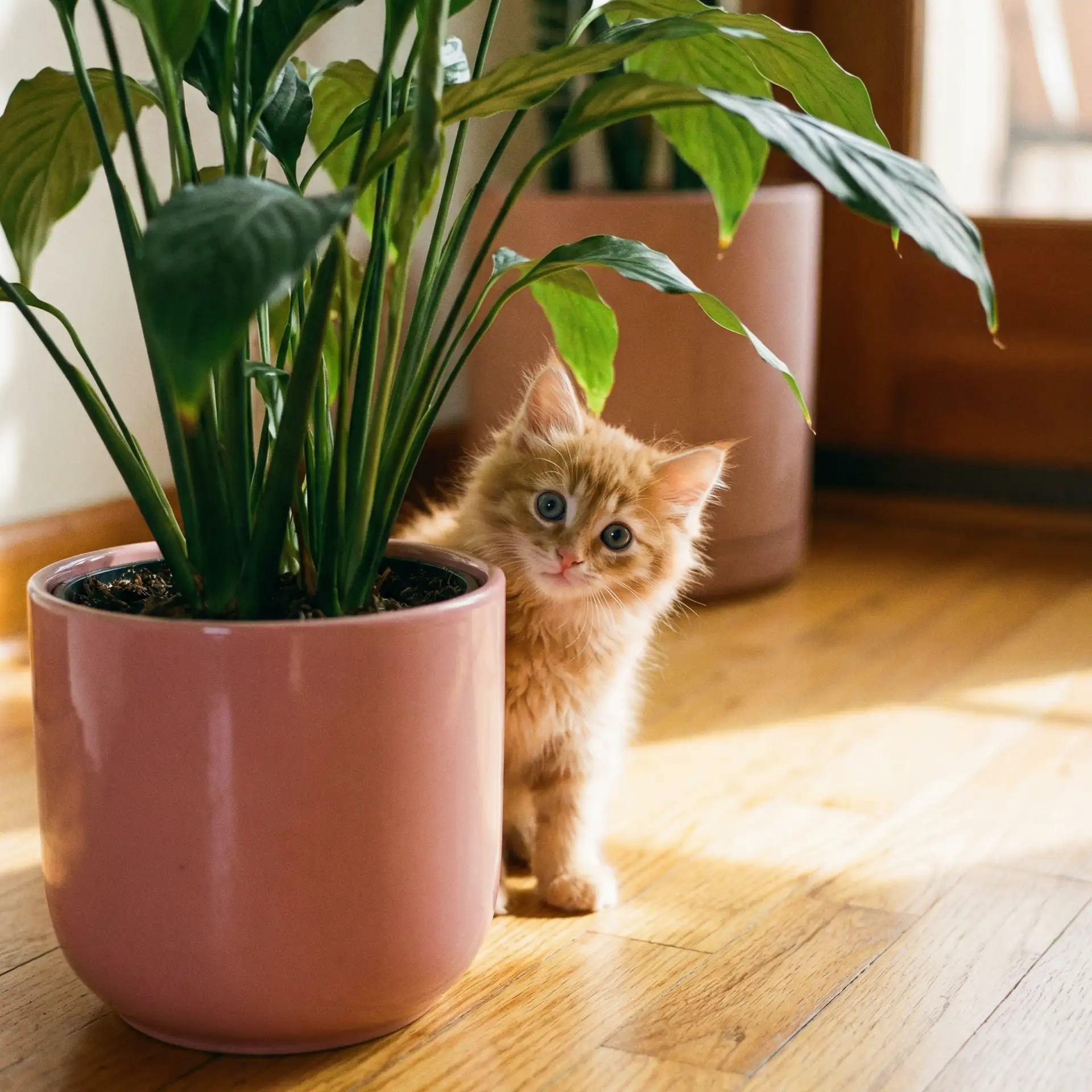 小猫从花盆后探头 - 亲爱的翻译官未删减